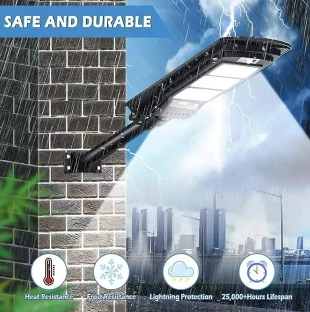LAMPARA FOCO LED SOLAR 800W IP67 CON CONTROL REMOTO Y SÓ - 5