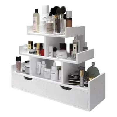 ORGANIZADOR FLOTANTE DE COSME TICOS Y ACCESORIOS 3 NIVELES - 1