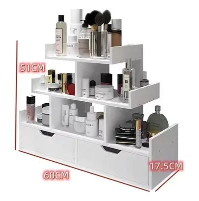ORGANIZADOR FLOTANTE DE COSME TICOS Y ACCESORIOS 3 NIVELES - 2