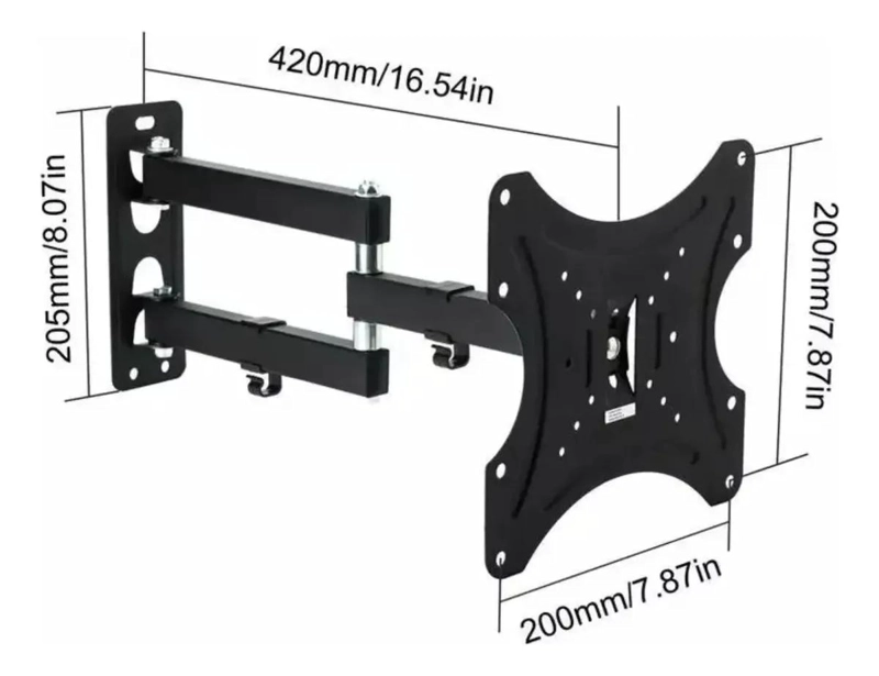 SOPORTE DE TV CON BRAZO PARA PANTALLAS 17 A 42 PULGADAS - 3