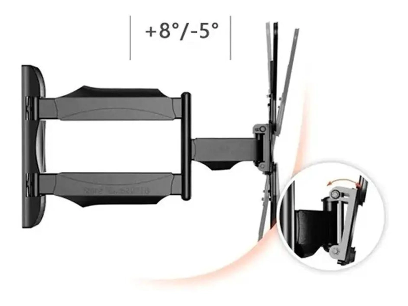 SOPORTE DE PARED AJUSTABLE PARA TV 32 A 55 PULGADAS - 4