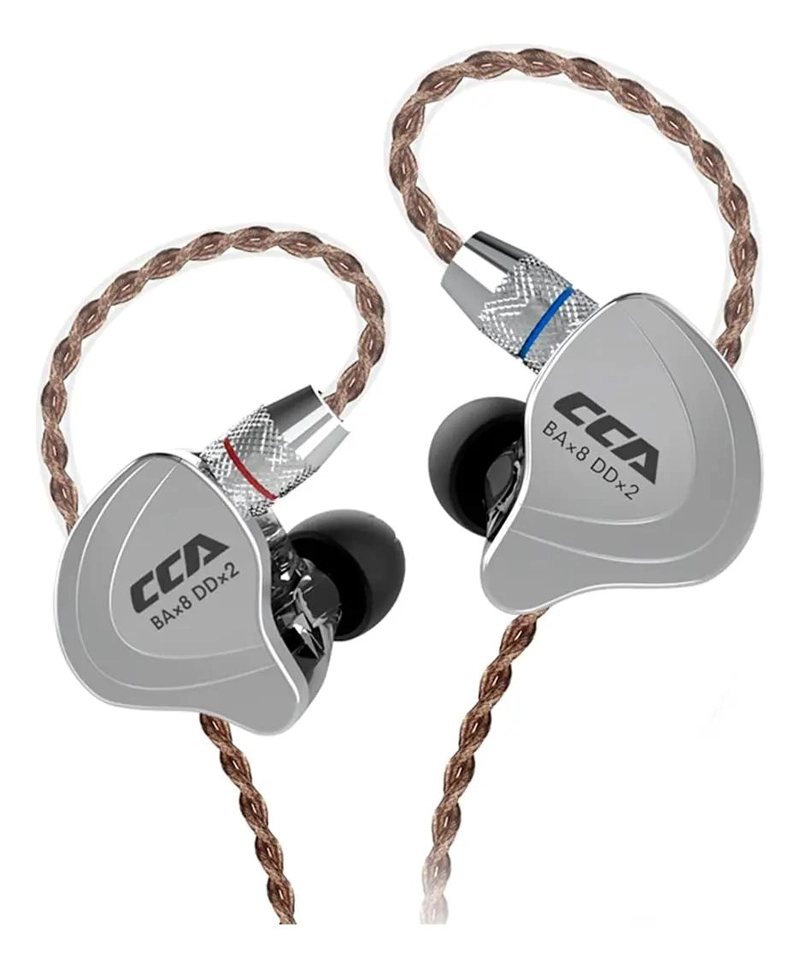 AUDIFONOS MONITOREO C10 CON 4 ESPUMAS ACUSTICAS - 2