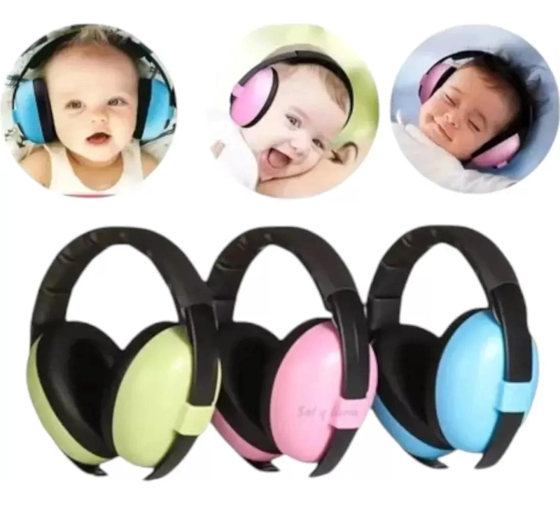 AUDIFONOS OREJERA ANTI-RUIDO PARA NIÑOS ROSA - 2