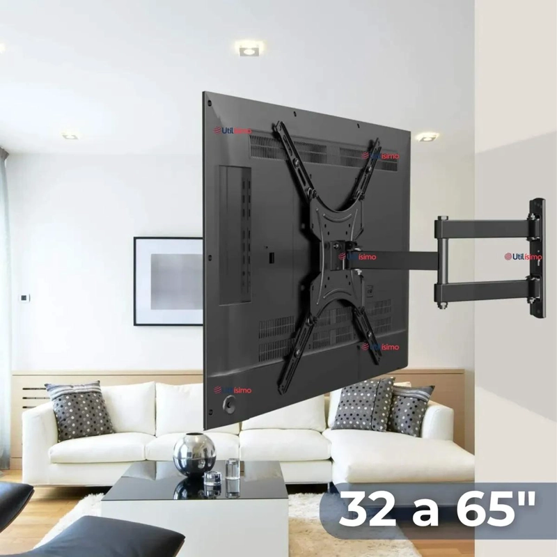 SOPORTE DE PARED PARA TV DE 32 A 65 PULGADAS CON BRAZO - 1