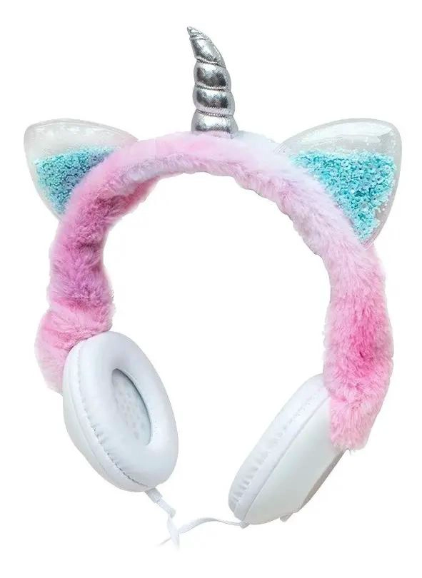 AURICULARES INFANTILES CON DISEÑO DE UNICORNIO Y SONIDO N - 2