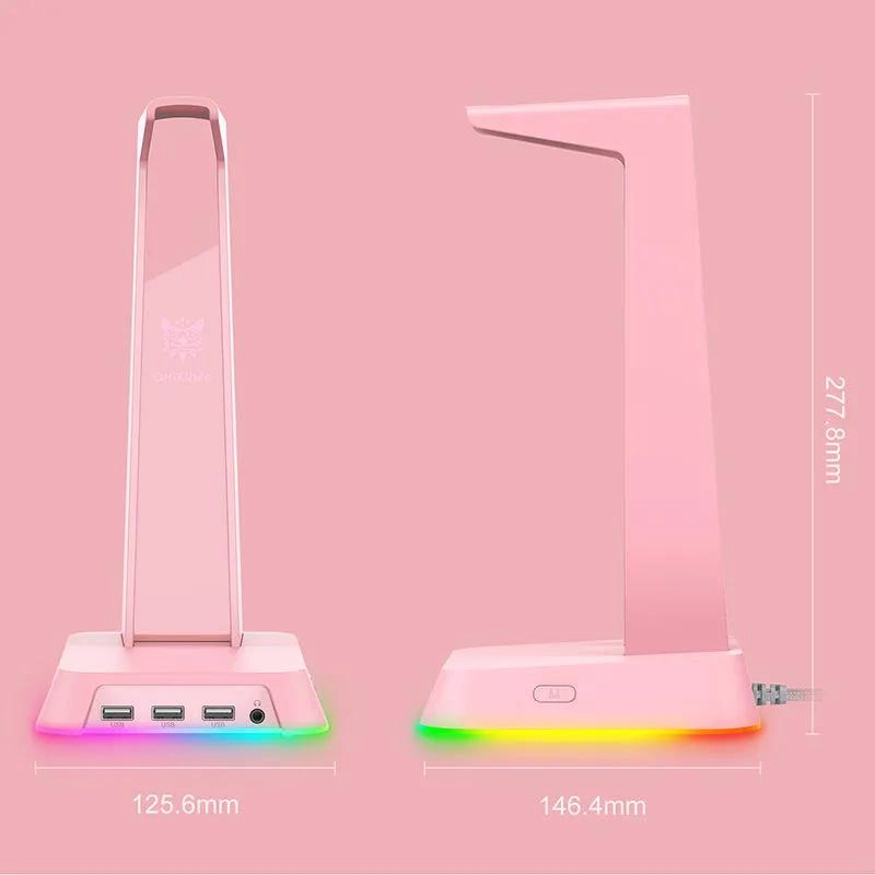 SOPORTE PARA AUDIFONOS GAMER CON DISEÑO RESISTENTE - 2
