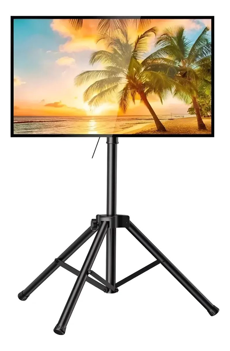 GENÉRICO BASE TRIPODE PEDESTAL PARA TV 32 A 55 PULGADAS NEGRO