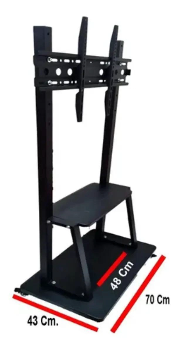 RACK MOVIL PARA TV DE 32 A 70 PULGADAS CON RUEDAS - 2