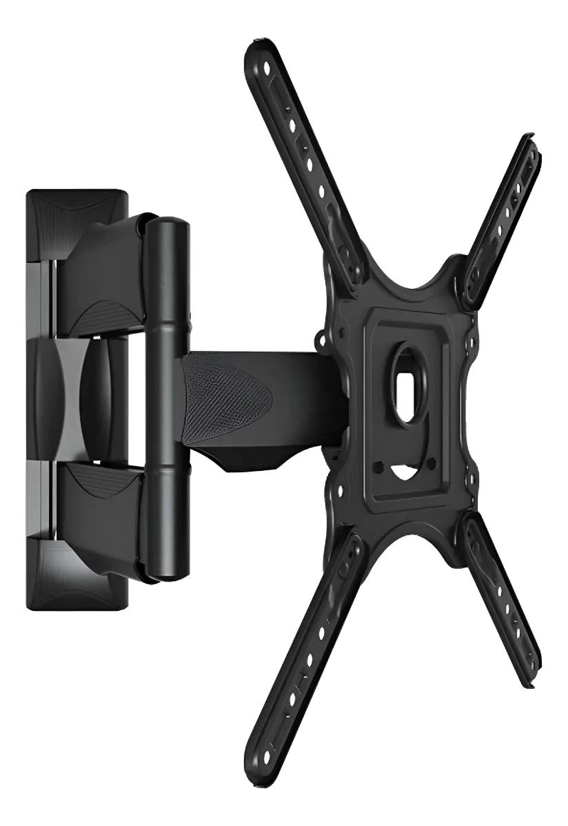 SOPORTE DE PARED PARA MONITOR NEGRO AJUSTABLE - 1