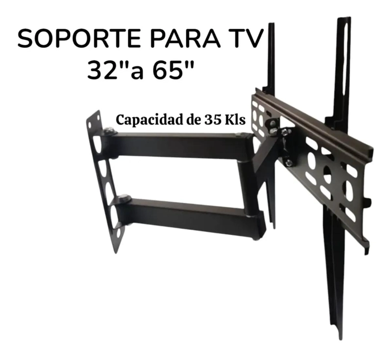 SOPORTE FIJO AJUSTABLE PARA TV DE 32 A 65 PULGADAS - 1