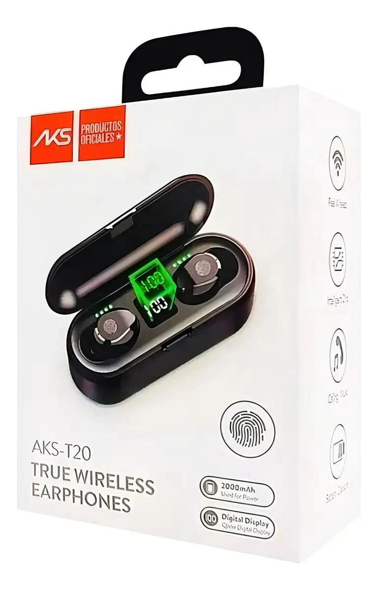 AUDIFONO INALAMBRICO BLUETOOTH PORTATIL T20 - 2