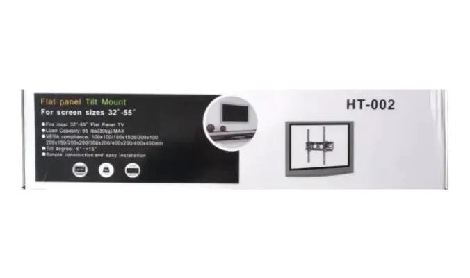 SOPORTE DE PARED INCLINABLE PARA PANTALLAS 32 A 55 PULG - 1