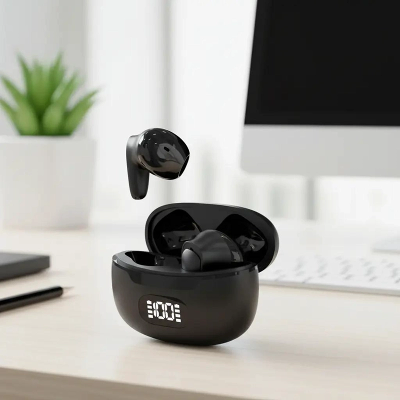 AUDIFONOS TRUE WIRELESS BLUETOOTH CON PANTALLA LED - 4