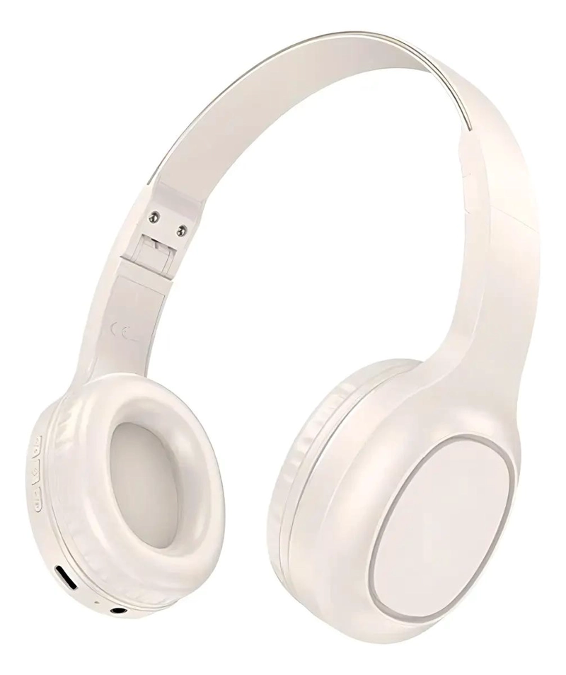AUDIFONOS BLUETOOTH INALAMBRICOS BLANCO W46 - 1