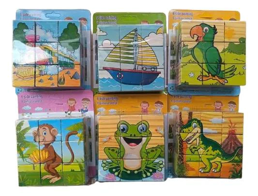 PACK 4 JUEGOS DIDACTICOS DE MADERA MONTESSORI - 4