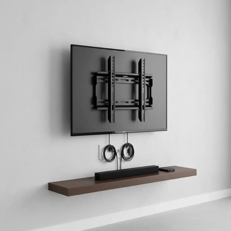 SOPORTE UNIVERSAL PARA TV DE 14 A 42 PULGADAS NEGRO - 1