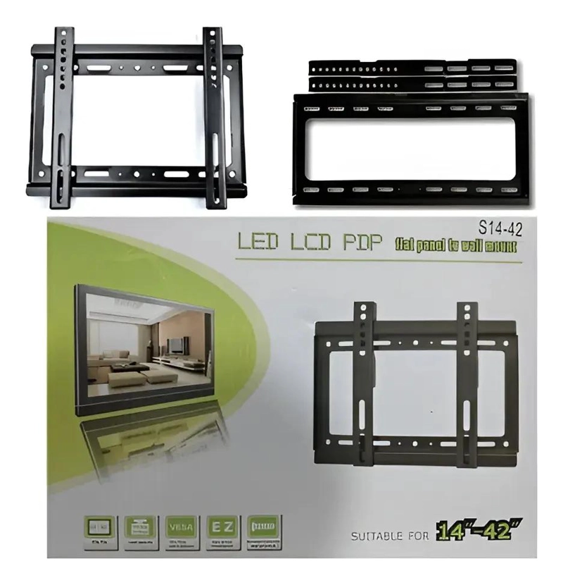 SOPORTE UNIVERSAL PARA TV DE 14 A 42 PULGADAS NEGRO - 3