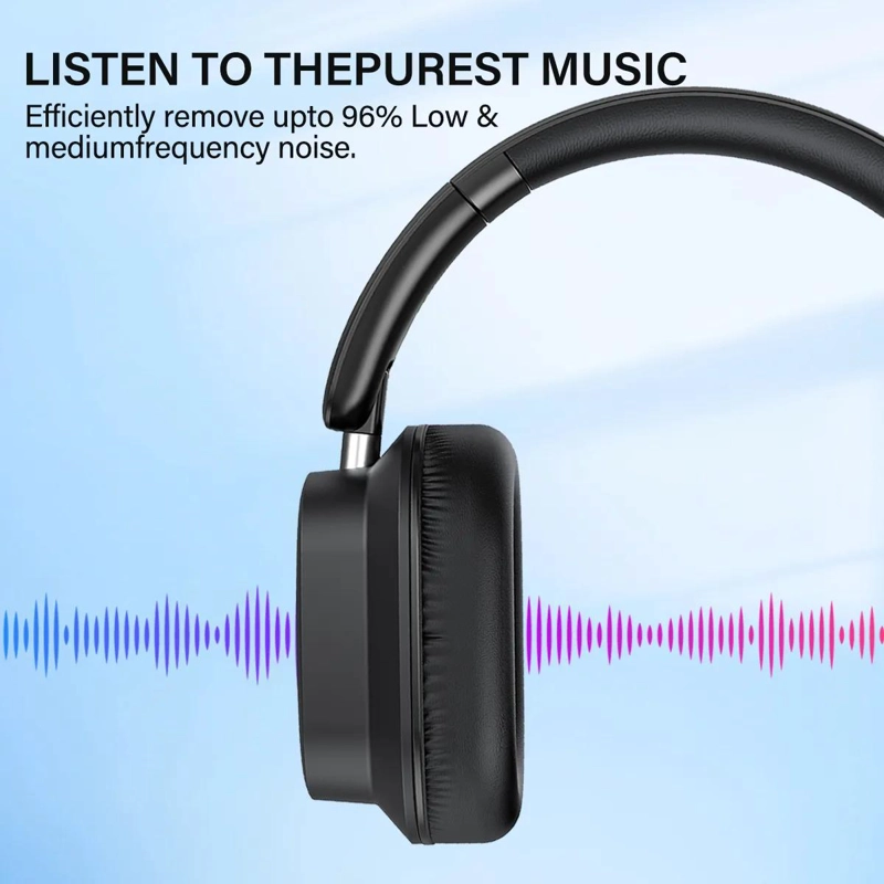 AUDIFONOS BLUETOOTH INALAMBRICOS DIADEMA PLEGABLE GAMER - 3