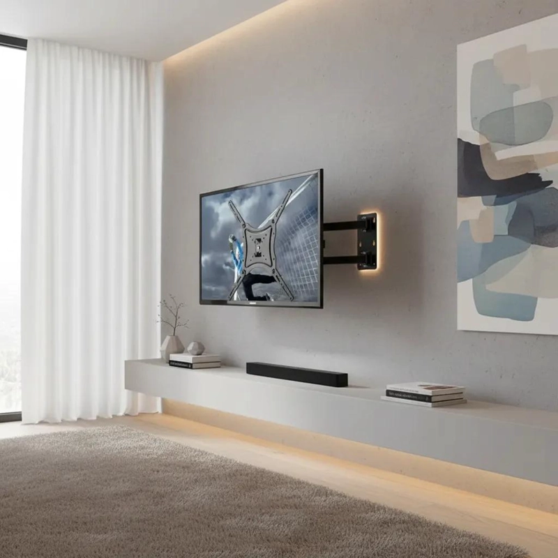 SOPORTE DE PARED PARA TV DE 14 A 55 PULGADAS CON BRAZO - 4
