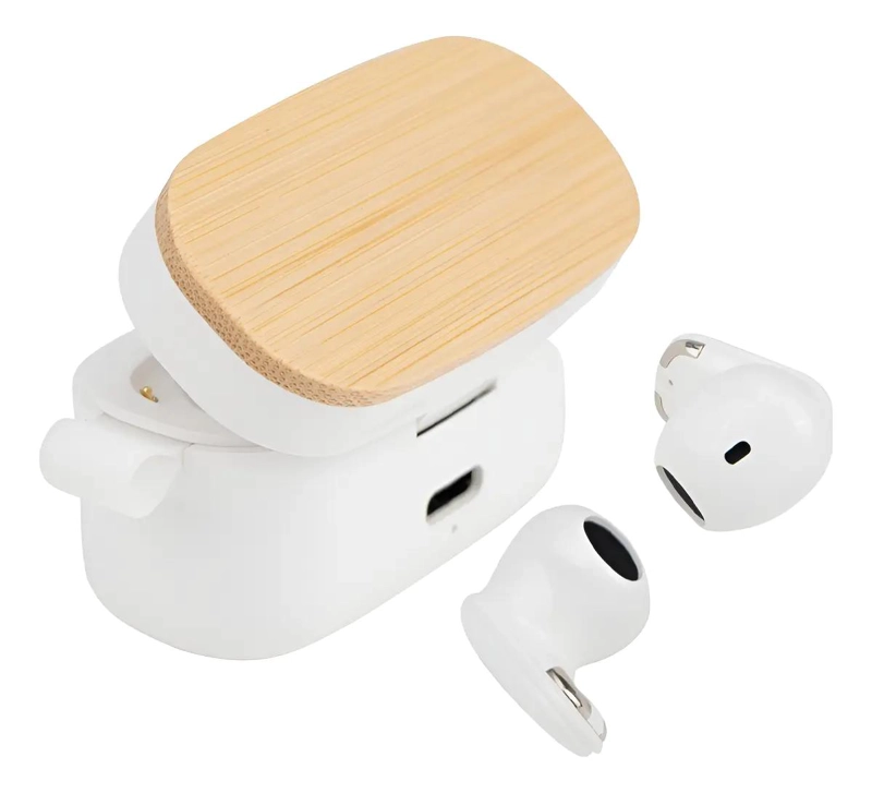 AUDIFONOS INALAMBRICOS BLUETOOTH 5.3 COLOR BLANCO - 1