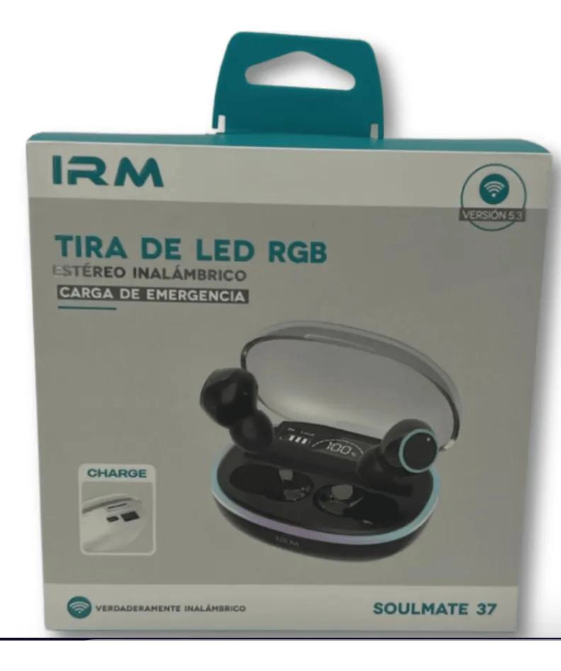 AUDIFONOS INALAMBRICOS CON LUZ LED RGB - 2