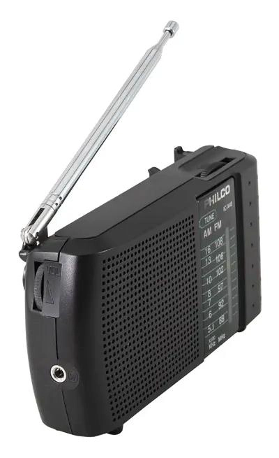 RADIO PORTATIL AM/FM CON AUDIFONOS INCLUIDOS - 3