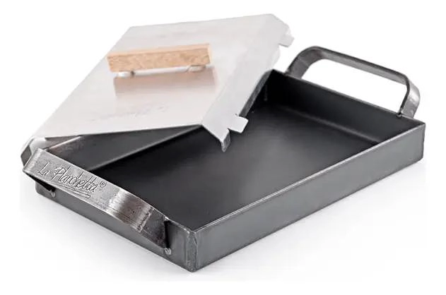 PLANCHA CHURRASQUERA CON ACCESORIOS PARA ASADOS - 3