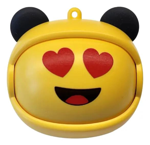 AUDIFONOS BLUETOOTH CON DISEÑO EMOJI ROLLING FACE - 2