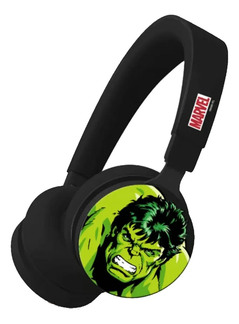 AUDIFONOS INALAMBRICOS BLUETOOTH CON DISEÑO HULK - 2