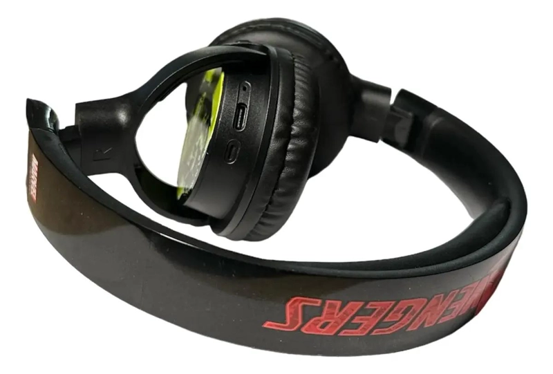 AUDIFONOS INALAMBRICOS BLUETOOTH CON DISEÑO HULK - 4