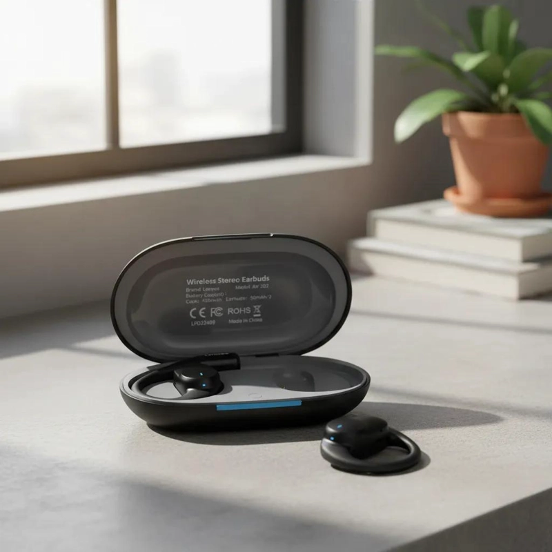AUDIFONOS BLUETOOTH 5.4 CON RESISTENCIA IPX4 - 5