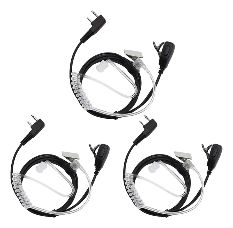 AURICULARES MANOS LIBRES CON RADIO PARA WALKIE TALKIE - 1