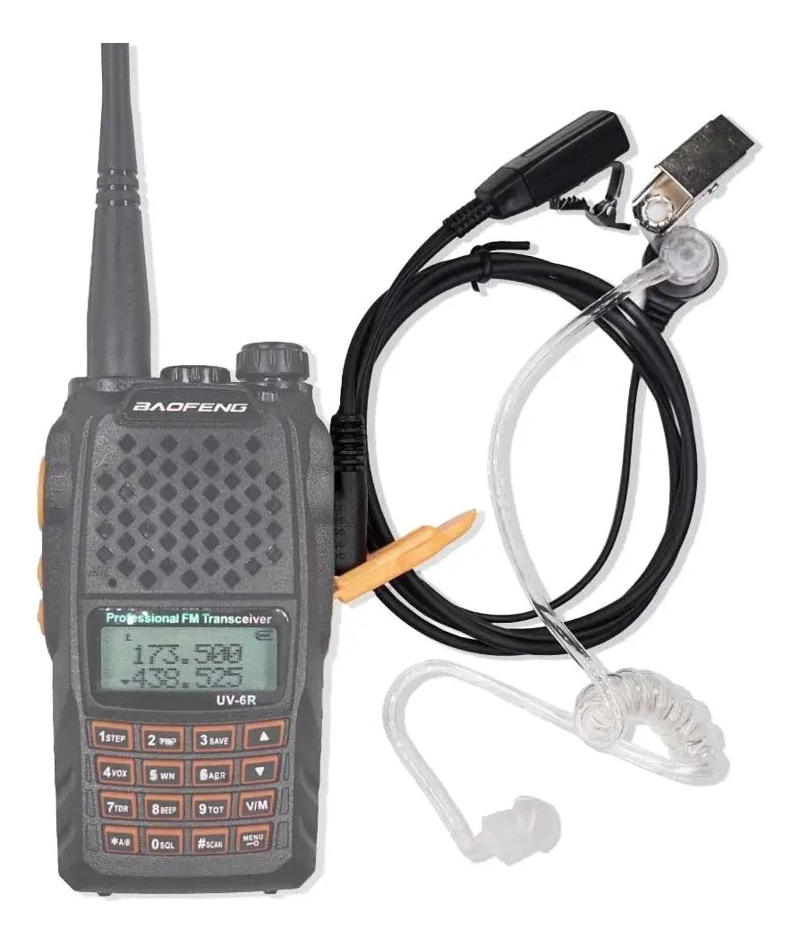 AURICULARES MANOS LIBRES CON RADIO PARA WALKIE TALKIE - 4