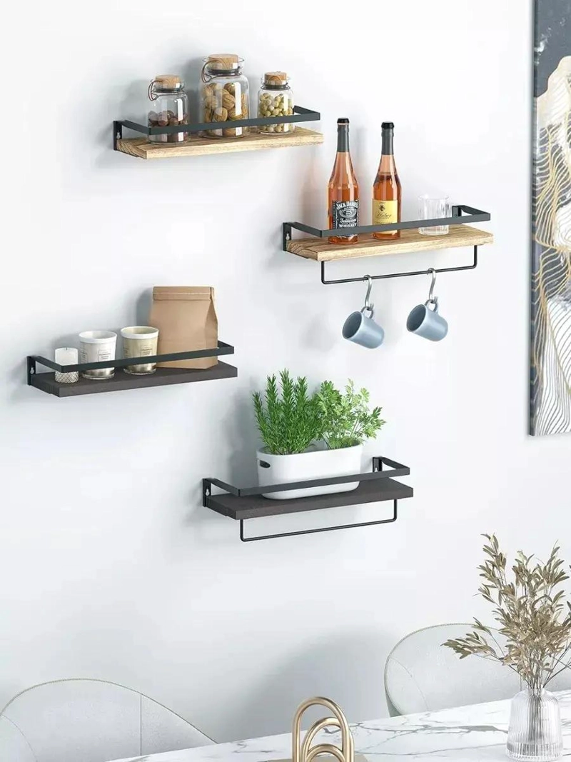 KIT DE 2 REPISAS FLOTANTES PARA PARED - 2