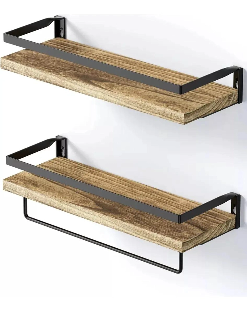 KIT DE 2 REPISAS FLOTANTES PARA PARED - 5