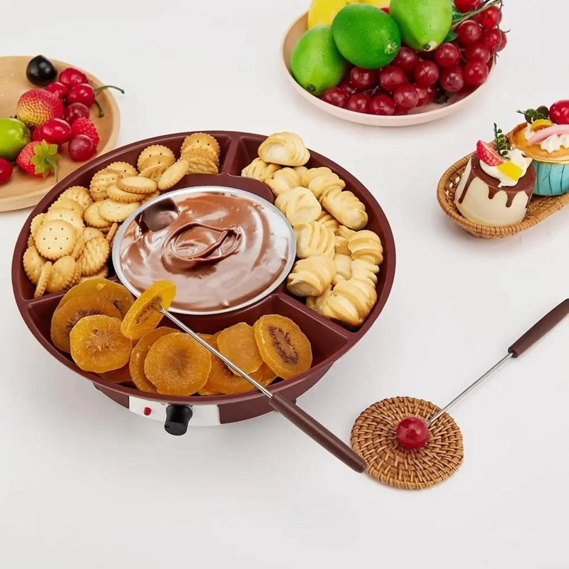 FUNDIDOR DE FONDUE DE CHOCOLATE CON BANDEJA EXTRAIBLE - 5