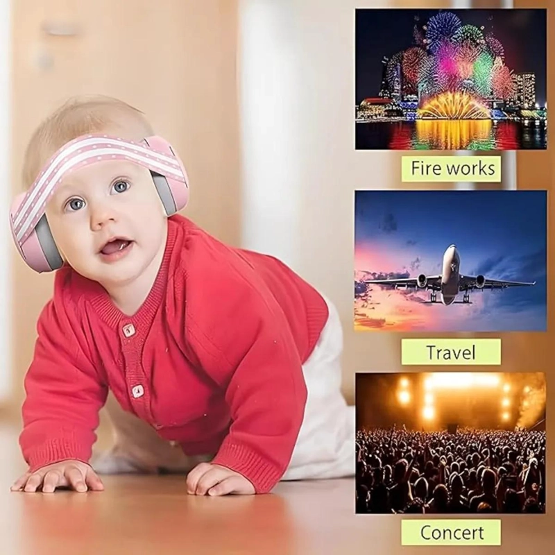 AUDIFONOS ANTI-RUIDO PARA BEBE S Y NIÑOS PARA DORMIR - 4