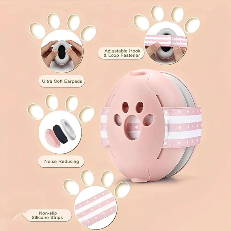AUDIFONOS ANTI-RUIDO PARA BEBE S Y NIÑOS PARA DORMIR - 5