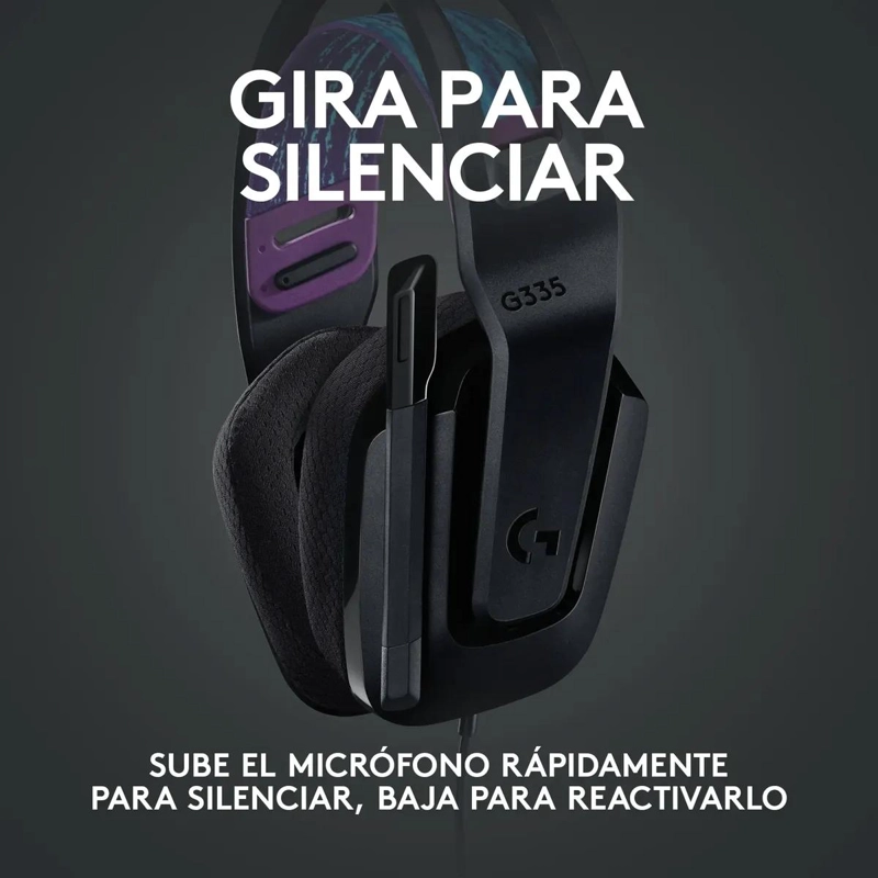 AUDIFONO GAMER NEGRO PARA PC PS4 SWITCH - 5