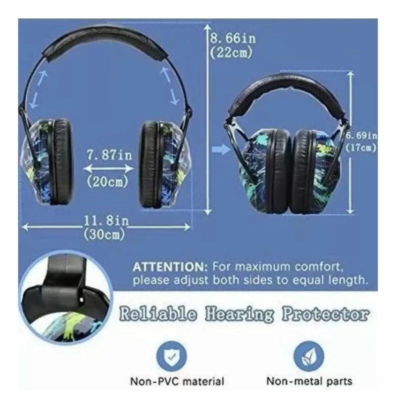 AUDIFONOS ANTIRUIDO PARA NIÑOS Y JOVENES CON AUTISMO - 5