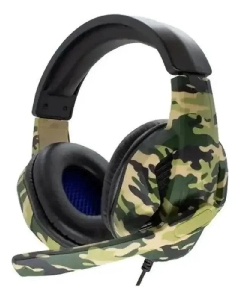 AUDIFONOS GAMER CAMUFLADOS PARA PS4 XBOX PC - 1