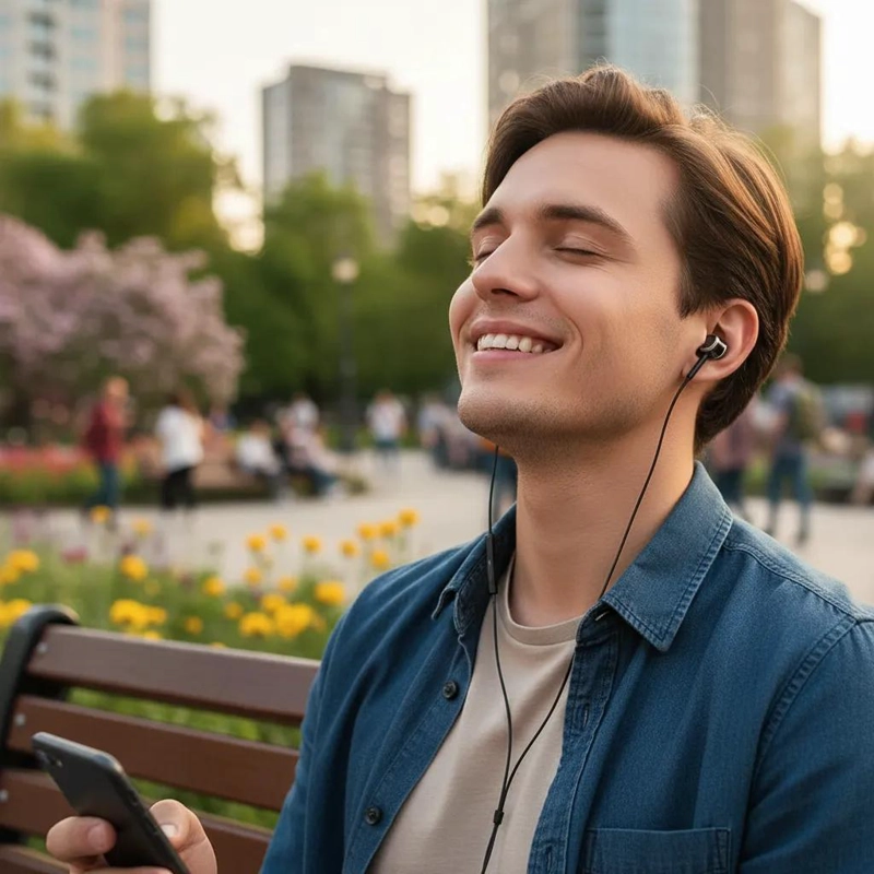 AUDIFONOS USB-C CON MICROFONO Y SONIDO ESTE REO HD - 3