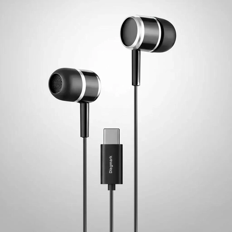 AUDIFONOS USB-C CON MICROFONO Y SONIDO ESTE REO HD - 5