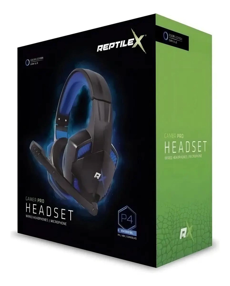 AUDIFONO GAMER AZUL CON MICROFONO Y SONIDO ESTE REO - 2