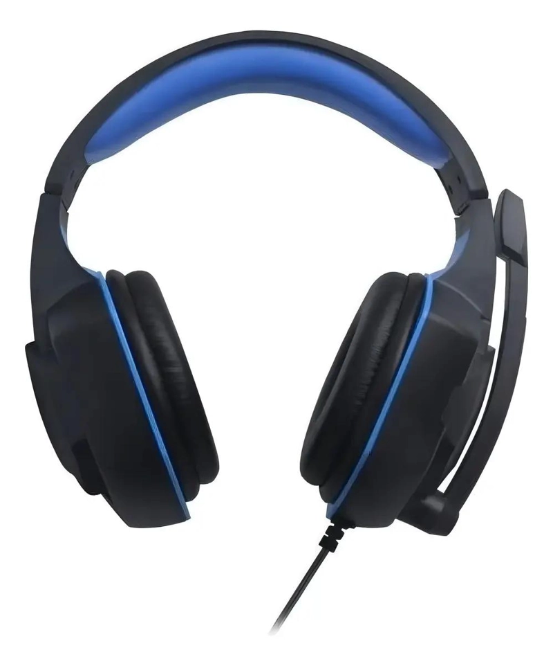 AUDIFONO GAMER AZUL CON MICROFONO Y SONIDO ESTE REO - 3