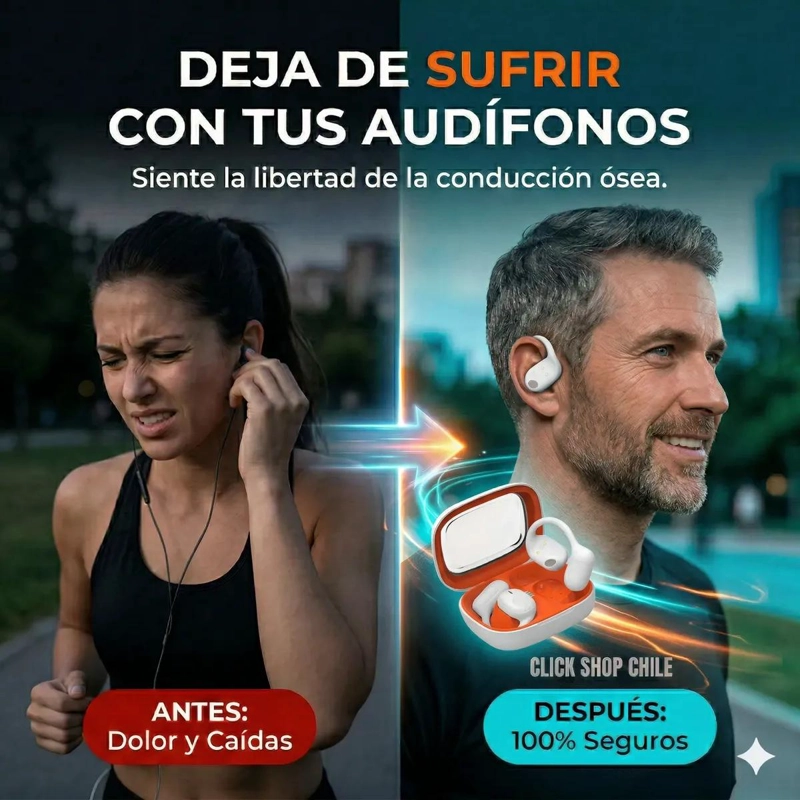 AURICULARES BLUETOOTH INALAMBRICOS CONDUCCION OSEA - 3