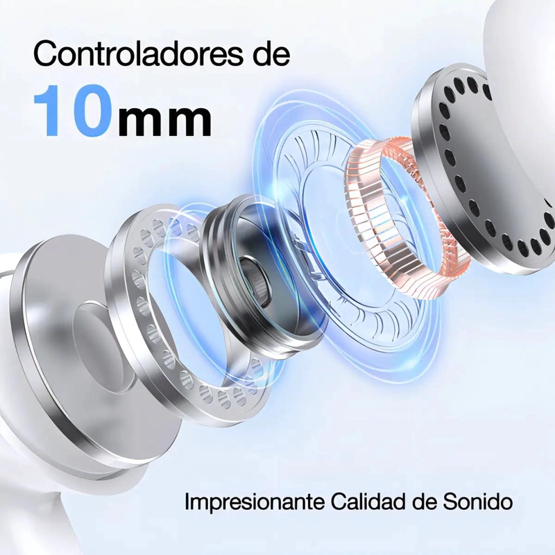 AUDIFONOS IN-EAR BLUETOOTH 5.3 INALAMBRICOS - 2