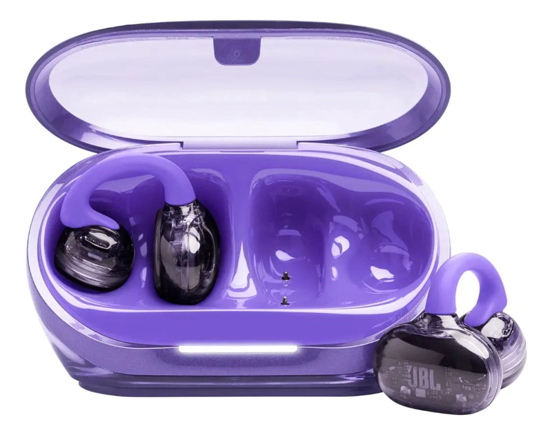 AUDIFONOS BLUETOOTH SOUNDGEAR CLIPS COLOR VIOLETA - 1