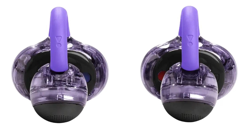 AUDIFONOS BLUETOOTH SOUNDGEAR CLIPS COLOR VIOLETA - 3