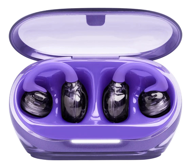 AUDIFONOS BLUETOOTH SOUNDGEAR CLIPS COLOR VIOLETA - 4